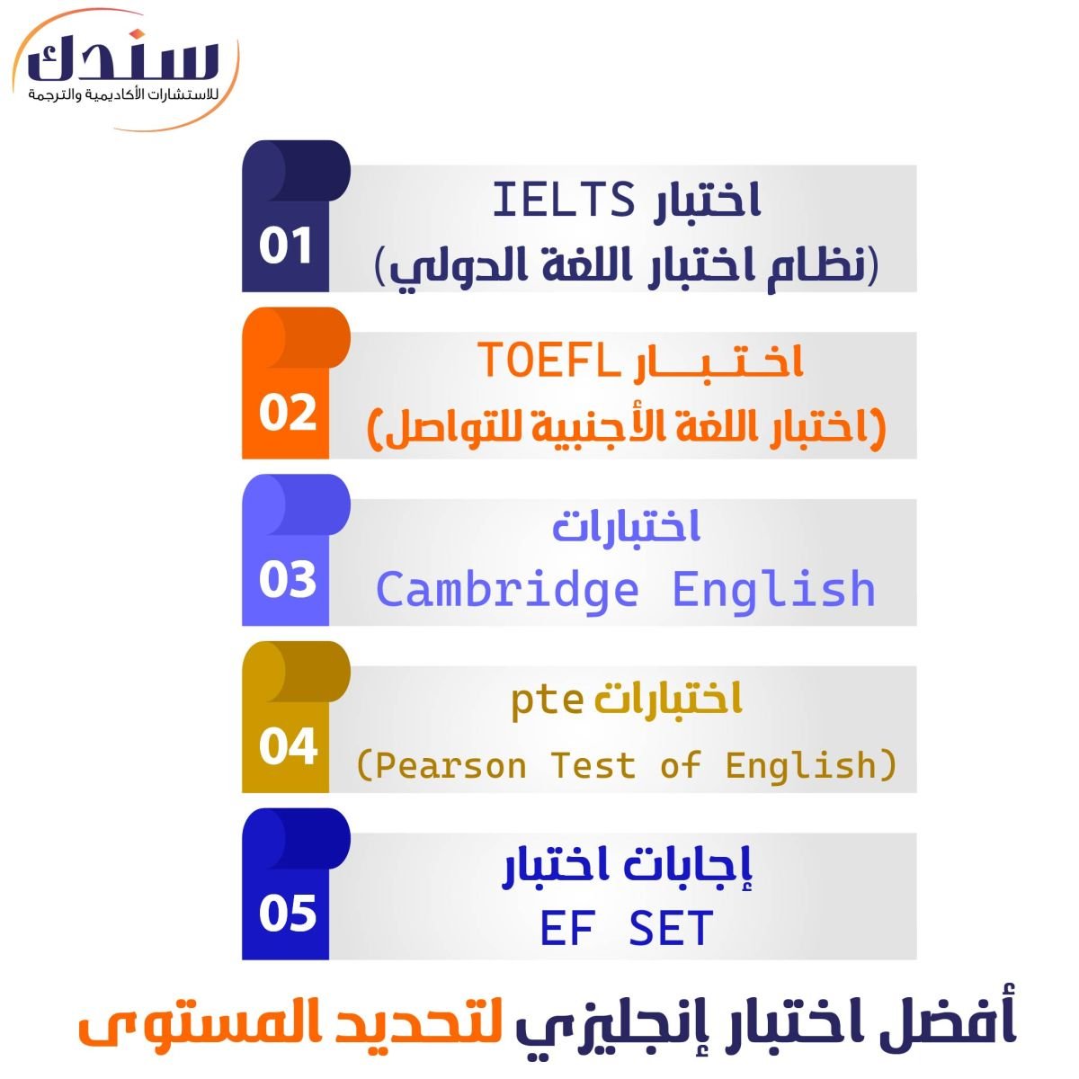 أفضل اختبار إنجليزي لتحديد المستوى